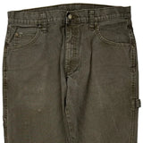 Dickies Carpenter Pants - 32W 31L Gray Cotton