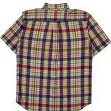 Ralph Lauren Short Sleeve Shirt - Medium Multicoloured Cotton