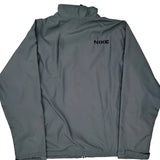 Nike Windbreaker - Large Grey Polyester