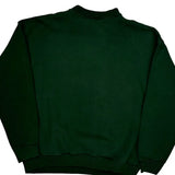 Green Bay Packers Tultex Football Sweatshirt - Large Green Cotton Blend