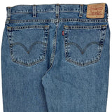 Levis 516 Slim Fit Jeans - 36W 30L Blue Cotton