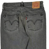 501 Levis Jeans - 30W 30L Grey Cotton