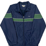 Nike Windbreaker - XL Blue Polyester