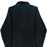 The North Face Jacket - Large Black Cotton