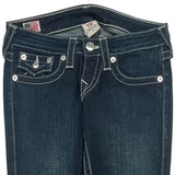 True Religion Skinny Jeans - 28W US 2 Dark Wash Cotton Blend