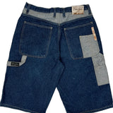 Sean John Denim Shorts - 32W 11L Blue Denim