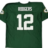 Green Bay Packers N.F.L. Team Apparel Football Football Jersey - XL Green Polyester