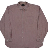 Tommy Hilfiger Checked Shirt - XL Red Cotton