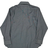 Ralph Lauren Striped Shirt - Large Gray Cotton