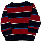 Age 12 Months Tommy Hilfiger Striped Sweater - 3XS Blue Cotton