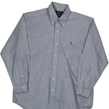 Ralph Lauren Shirt - Medium Blue Cotton