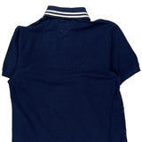 Tommy Hilfiger Checked Polo Shirt - XS Navy Cotton