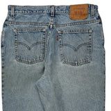 Levis 550 Jeans - 34W US 10 Light Wash Cotton