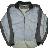 Helly Hansen Windbreaker - Large Grey Polyester