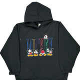 Age 14 Mickey & Co. Cartoon Hoodie - Large Black Cotton