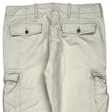 Unbranded Cargo Trousers - 34W 30L Beige Cotton