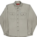 Wrangler Shirt - XL Beige Cotton