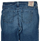 True Religion Boot Cut Jeans - 32W US 8 Blue Cotton
