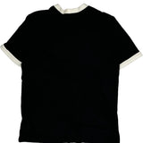 True Religion Contrast Stitch T-Shirt - Small White Cotton