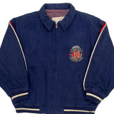 World Class Athletic Club Member USA Limited Graphic Varsity Jacket - Small Red Wool Blend