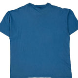 Snoopy Changes Single Stitch T-Shirt - XL Blue Cotton