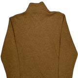 Tommy Hilfiger 1/4 Zip - Medium Brown Cotton