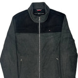 Tommy Hilfiger Fleece Jacket - XL Black Polyester
