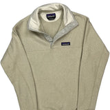 Patagonia Fleece - XS Cream Cotton Blend