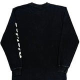 Dickies Spellout Long Sleeve T-Shirt - Small Black Cotton
