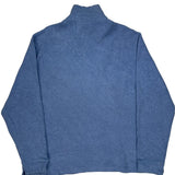 Polo By Ralph Lauren 1/4 Zip - 2XL Blue Cotton