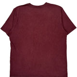 Carhartt T-Shirt - XL Burgundy Cotton