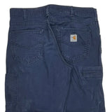 Carhartt Carpenter Pants - 33W 30L Navy Cotton