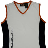 Harley Davidson Tank Top - Large White Polyester
