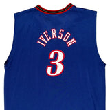 Philadelphia 76Ers Champion Nba Jersey - XL Blue Polyester