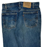 Orange Tab Boot Cut Levis Jeans - 32W 31L Blue Denim