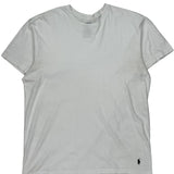 Polo By Ralph Lauren T-Shirt - Large White Cotton