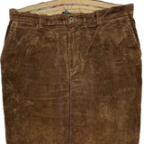Unbranded Cord Trousers - 36″ Waist Brown Corduroy