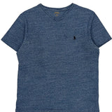 Polo By Ralph Lauren T-Shirt - Large Blue Cotton