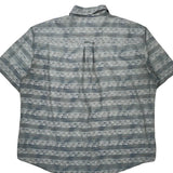 Woolrich Short Sleeve Shirt - 3XL Blue Cotton