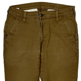 Levis Chinos - 32W 30L Brown Cotton