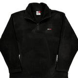 Tommy Jeans Fleece - Large Black Polyester