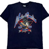 Montreal Canadiens Trench Nhl T-Shirt - Large Navy Cotton