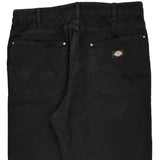 Dickies Double Knee Carpenter Pants - 34W 32L Black Cotton