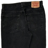 Levis Jeans - 32W 33L Black Cotton