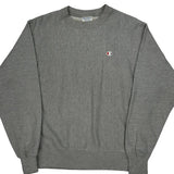 Reverse Weave Champion Sweatshirt - Medium Gray Cotton