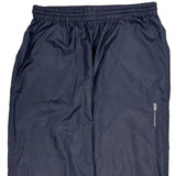 Reebok Track Pants - Large Blue Nylon