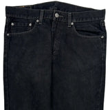 505 Levis Jeans - 34W 30L Black Cotton