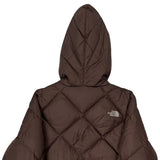 550 Fill The North Face Puffer - Medium Brown Polyester