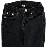 True Religion Skinny Jeans - 24W UK 2 Black Cotton Blend