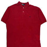 Polo By Ralph Lauren Polo Shirt - XL Red Cotton